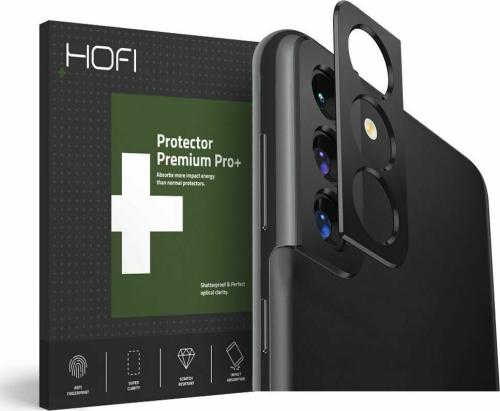 Hofi Premium Pro+ Camera Metal Styling - Μεταλλικό Προστατευτικό Κάλυμμα Κάμερας Samsung Galaxy S21 5G - Black (76827)
