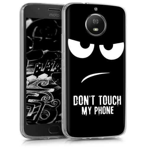 KW Θήκη Σιλικόνης Motorola Moto G5S - Don't Touch My Phone (42809.02)