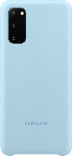 Official Samsung Θήκη Σιλικόνης Samsung Galaxy S20 - Sky Blue (EF-PG980TLEGEU)