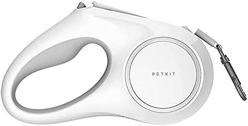 PetKit Go Free Max - Πτυσσόμενο Λουρί / Οδηγός Σκύλου - 4.5m - White / Grey (6973293803495)