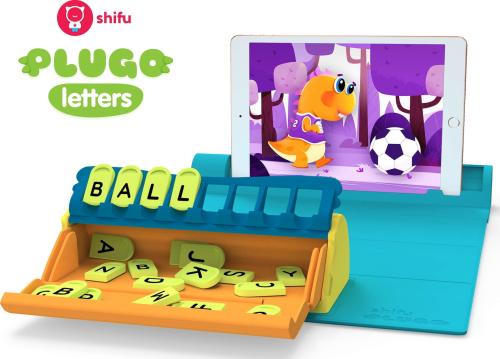 PlayShifu Plugo Letters - Σύστημα Παιχνιδιού Επαυξημένης Πραγματικότητας Γνώσεων με Τουβλάκια (Shifu025)