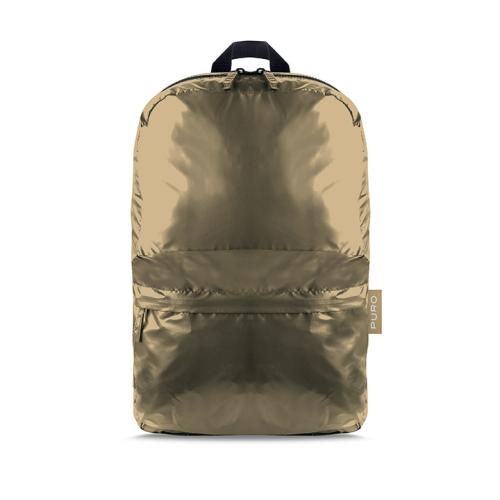 Puro Plume Foldable Αναδιπλούμενο Σακίδιο Backpack - Metallic Gold (14271)