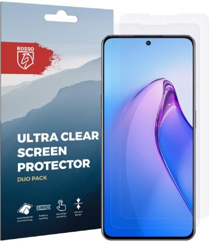 Rosso Ultra Clear Screen Protector - Μεμβράνη Προστασίας Οθόνης - Oppo Reno8 Pro - 2 Τεμάχια (8719246375613)