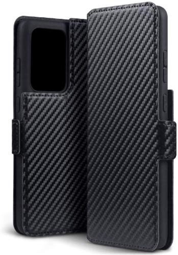 Terrapin Low Profile Θήκη - Πορτοφόλι Carbon Fibre Samsung Galaxy S20 Ultra - Black (117-002a-255)
