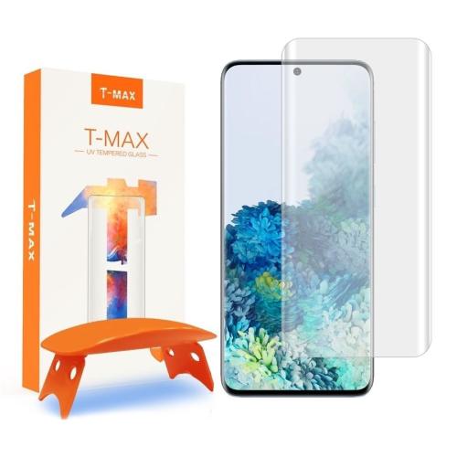 T-MAX Liquid Full Glue 3D Tempered Glass - Σύστημα Προστασίας Οθόνης Samsung Galaxy S20 Plus (62913)