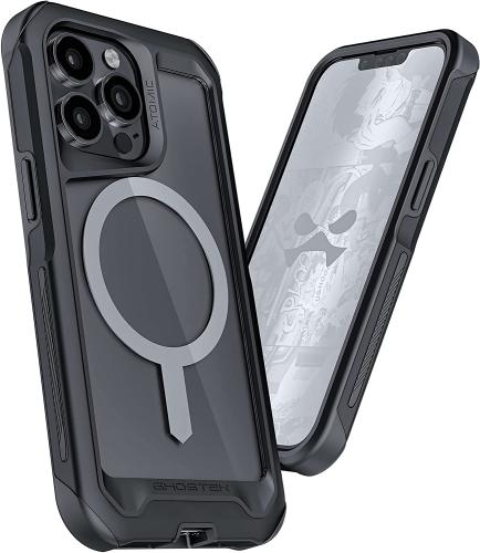 Ghostek Atomic Slim 4 - Ανθεκτική Θήκη MagSafe Apple iPhone 13 Pro Max - Black (GHOCAS2860)