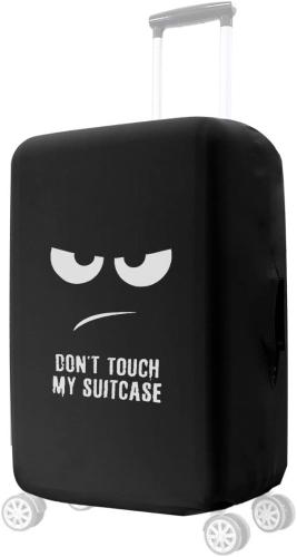 KW Suitcase Cover - Ελαστικό Κάλυμμα Βαλίτσας με Φερμουάρ από Ύφασμα Spandex / Λύκρα - L / 25 - 28