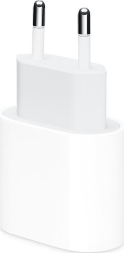 Official Apple Ταχυφορτιστής Ταξιδιού / Αντάπτορας Με 1x Type-C - 20W - White (MHJE3ZM/A)