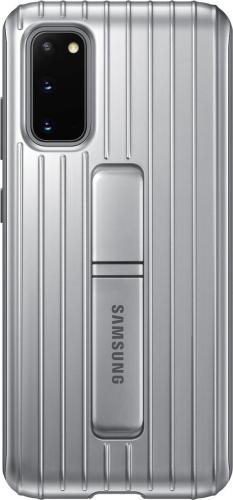 Official Samsung Protective Standing Cover Samsung Galaxy S20 - Silver (EF-RG980CSEGEU)
