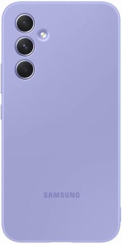 Official Samsung Silicone Cover Θήκη Σιλικόνης - Samsung Galaxy Α54 - Blueberry (EF-PA546TVEGWW)
