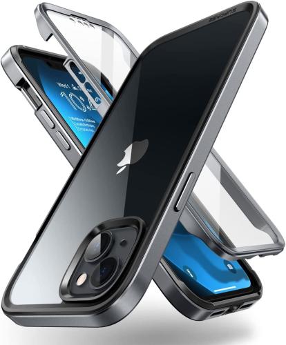 Supcase Unicorn Beetle Edge XT - Διάφανη Ανθεκτική Θήκη - Apple iPhone 14 Plus - Black (843439119673)