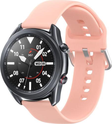 Tech-Protect Λουράκι Σιλικόνης (20mm) Iconband Samsung Galaxy Watch 3 41mm - Pink (73235)
