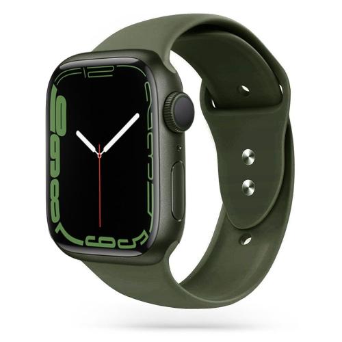 Tech-Protect Λουράκι Σιλικόνης Iconband Apple Watch SE/8/7/6/5/4 (41/40mm) - Army Green (75906735415216)