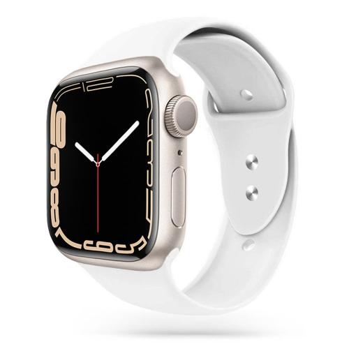 Tech-Protect Λουράκι Σιλικόνης Iconband Apple Watch Ultra/SE/8/7/6/5/4 (49/45/44mm) - White (5906735412741)