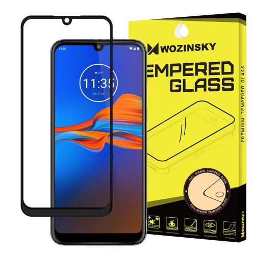 Wozinsky Tempered Glass - Fullface Αντιχαρακτικό Γυαλί Οθόνης Motorola Moto E6 Plus - Black (7426825376893)