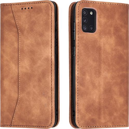 Bodycell Θήκη - Πορτοφόλι Samsung Galaxy A31 - Brown (5206015058028)