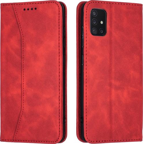 Bodycell Θήκη - Πορτοφόλι Samsung Galaxy A51 - Red (5206015058219)