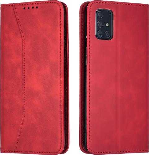 Bodycell Θήκη - Πορτοφόλι Samsung Galaxy A71 - Red (5206015058318)