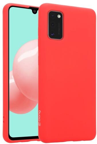 Crong Color Θήκη Premium Σιλικόνης Samsung Galaxy A41 - Red (CRG-COLR-SGA41-RED)