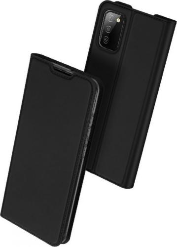 Duxducis SkinPro Θήκη Πορτοφόλι Samsung Galaxy A02s - Black (6934913053560)