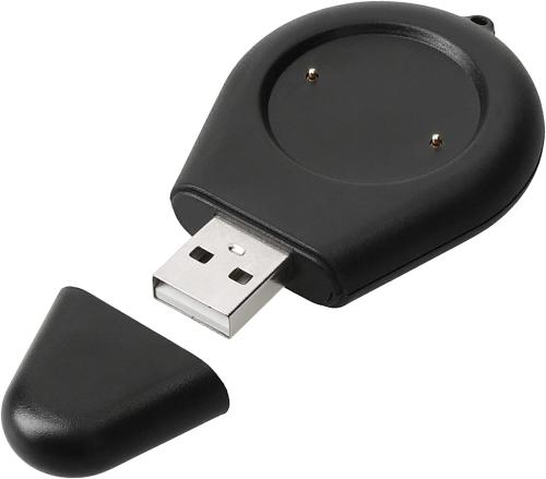 KW Μαγνητικός Φορτιστής USB - Huami Amazfit GTS3 / GTR3 / GTR3 Pro - Black (58986.01)