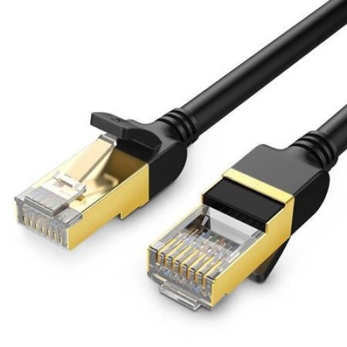 Ugreen NW107 Καλώδιο Ethernet RJ45 σε RJ45 - 10Gbps - Cat.7 - STP - 150cm - Black (11277)