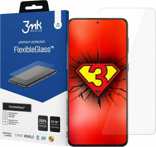 3MK Premium Flexible Glass - Αντιχαρακτικό Υβριδικό Προστατευτικό Γυαλί Οθόνης - Samsung Galaxy S21 5G - 0.3mm (5903108343619)