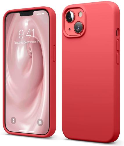 Elago Premium Θήκη Σιλικόνης Apple iPhone 13 - Red (ES13SC61-RD)