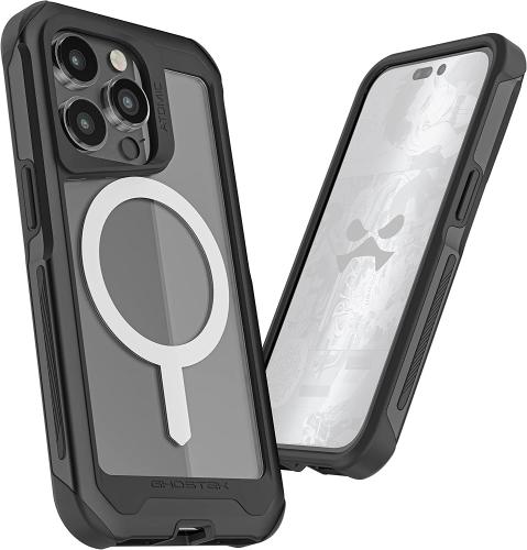 Ghostek Atomic Slim 4 - Ανθεκτική Θήκη MagSafe Apple iPhone 14 Pro - Black (GHOCAS3088)