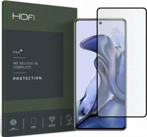 Hofi Premium Pro+ Tempered Glass - Fullface Αντιχαρακτικό Γυαλί Οθόνης - Xiaomi 11T / 11T Pro - Black (9589046917943)