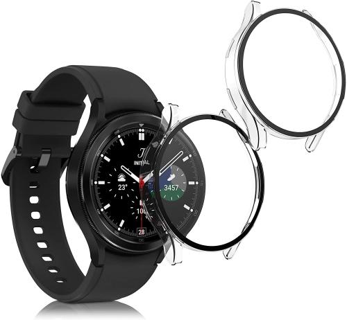 KW Full Body Cover - Θήκη με Tempered Glass - Samsung Galaxy Watch 5 / 4 40mm - 2 Τεμάχια - Transparent (58066.02)