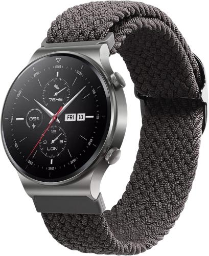 KW Nylon Λουράκι (22mm) Huawei Watch GT2 Pro / GT2 46mm / GT 2e - Grey (59429.04)