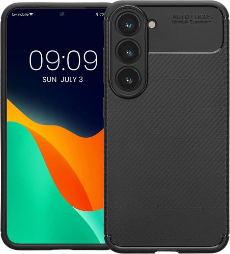 KWmobile Θήκη Σιλικόνης Samsung Galaxy S23 - Carbon Black (60332.04)