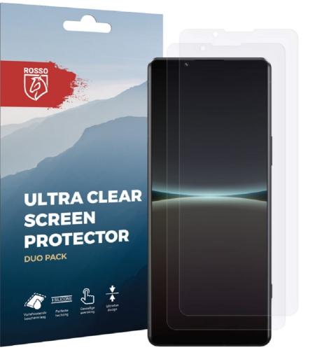 Rosso Ultra Clear Screen Protector - Μεμβράνη Προστασίας Οθόνης - Sony Xperia 5 IV - 2 Τεμάχια (8719246375583)