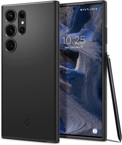 Spigen Θήκη Thin Fit - Samsung Galaxy S23 Ultra - Black (ACS05609)