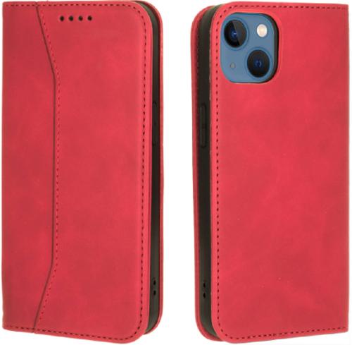 Bodycell Θήκη - Πορτοφόλι Apple iPhone 13 mini - Red (5206015066924)