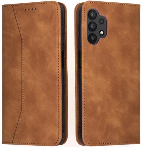 Bodycell Θήκη - Πορτοφόλι Samsung Galaxy A32 4G - Brown (5206015063046)