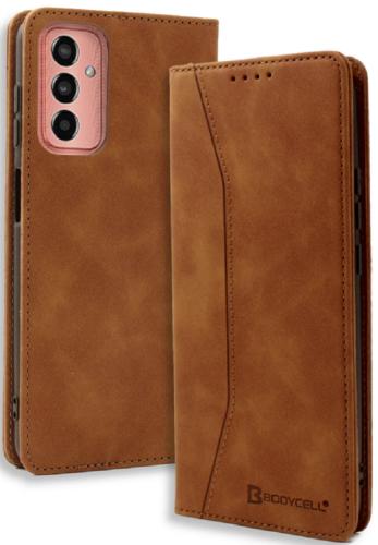 Bodycell Θήκη - Πορτοφόλι Samsung Galaxy M13 4G - Brown (5206015015311)