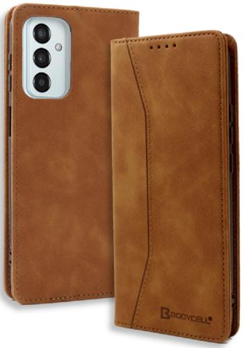 Bodycell Θήκη - Πορτοφόλι Samsung Galaxy M23 - Brown (5206015015663)