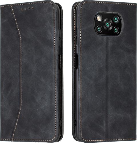 Bodycell Θήκη - Πορτοφόλι Xiaomi Poco X3 Pro / X3 NFC - Black (5206015063244)