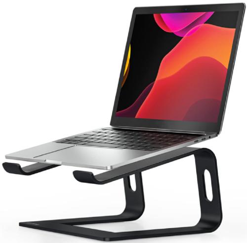 Crong AluBench Laptop Stand - Βάση Αλουμινίου για Laptop - Black - 2 Έτη Εγγύηση (CRG-ALUBN-BLK)