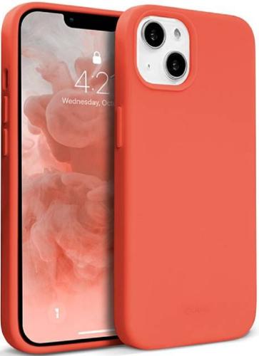 Crong Color Θήκη Premium Σιλικόνης Apple iPhone 13 - Coral (CRG-COLR-IP1361-COR)