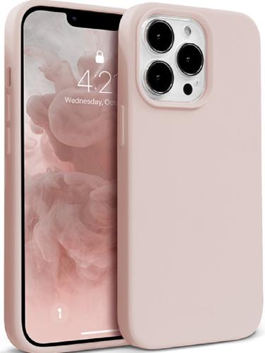 Crong Color Θήκη Premium Σιλικόνης Apple iPhone 13 Pro - Sand Pink (CRG-COLR-IP1361P-PNK)