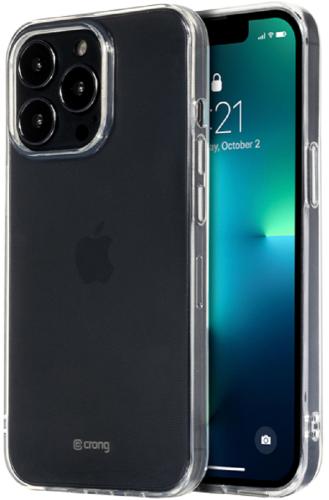 Crong Slim Διάφανη Θήκη Σιλικόνης Apple iPhone 13 Pro Max - 0.8mm - Clear (CRG-CRSLIM-IP1367-TRS)