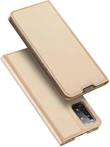 Duxducis SkinPro Θήκη Πορτοφόλι Xiaomi Redmi Note 11 Pro - Gold (6934913040744)