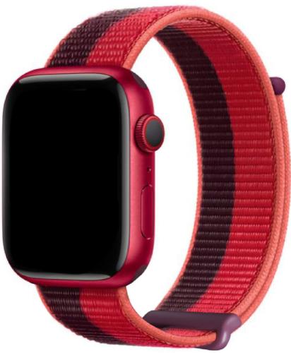 Duxducis Sport Watch Band Λουράκι Apple Watch SE/8/7/6/5/4 (41/40mm) - Cherry Red (6934913040492)