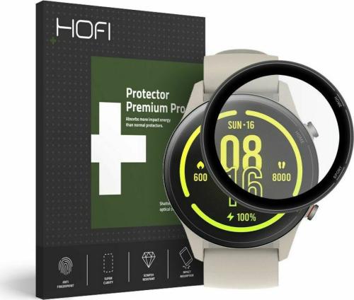 Hofi Premium Pro+ Hybrid Tempered Glass Xiaomi Mi Watch - Black (6216990209826)