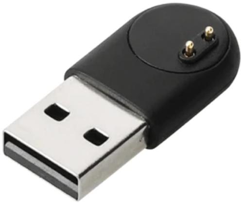 KW Μαγνητικός Φορτιστής USB - Xiaomi Mi Band 7 / 7 NFC / Band 6 / Band 5 - Black (58972.01)
