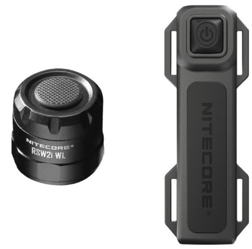 Nitecore RSW2i WL - Ασύρματος Διακόπτης Απομακρυσμένου Ελέγχου για Φακούς LED P10i / P10ix / P20i / P20ix / P20i UV / P30i / P35i - Black (6952506495450)