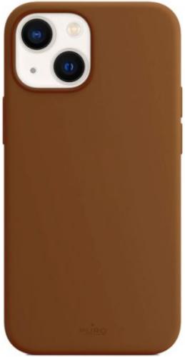 Puro Sky Premium Eco Leather Look - Σκληρή Θήκη Apple iPhone 13 - Brown (IPC1361SKY-BRWN)